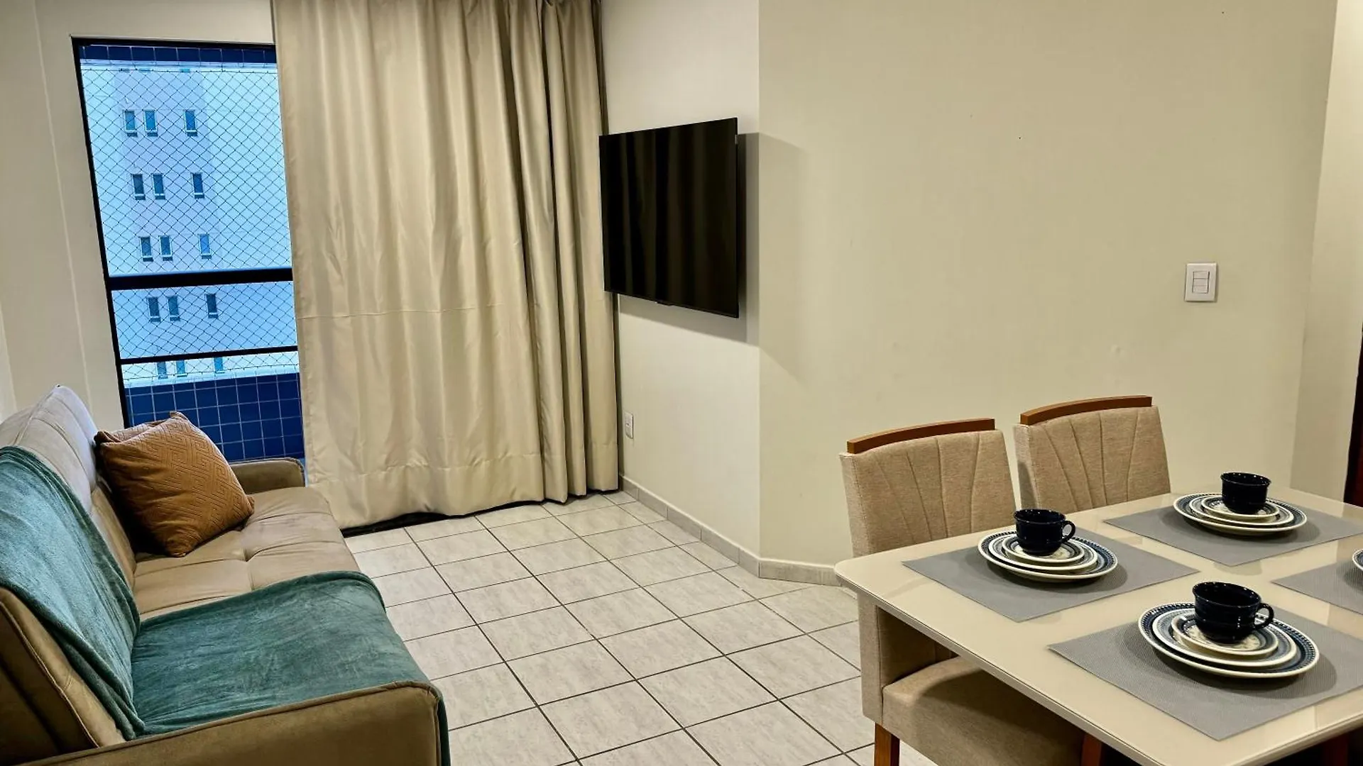 Apartman Edy Hospedagens Sol E Mar 1402 Conforto E Vista Mar Natal